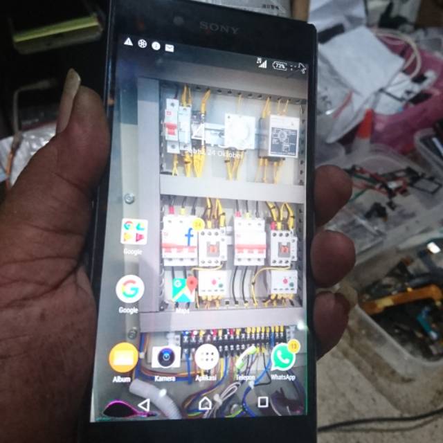 part mesin Sony z5 big docomo tested