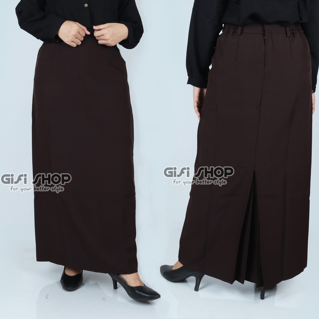 ROK KERJA WANITA ROK FORMAL ROK REMPEL KERJA ROK 