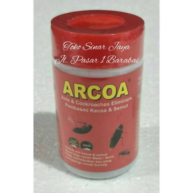 Obat Hama Semut Kecoa Arcoa Walet
