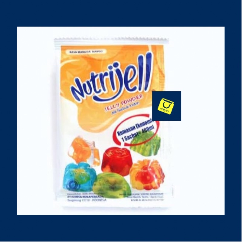 

Nutrijell Agar-agar Eko Mangga / Nutrijel / Agar Nutrijell Mangga