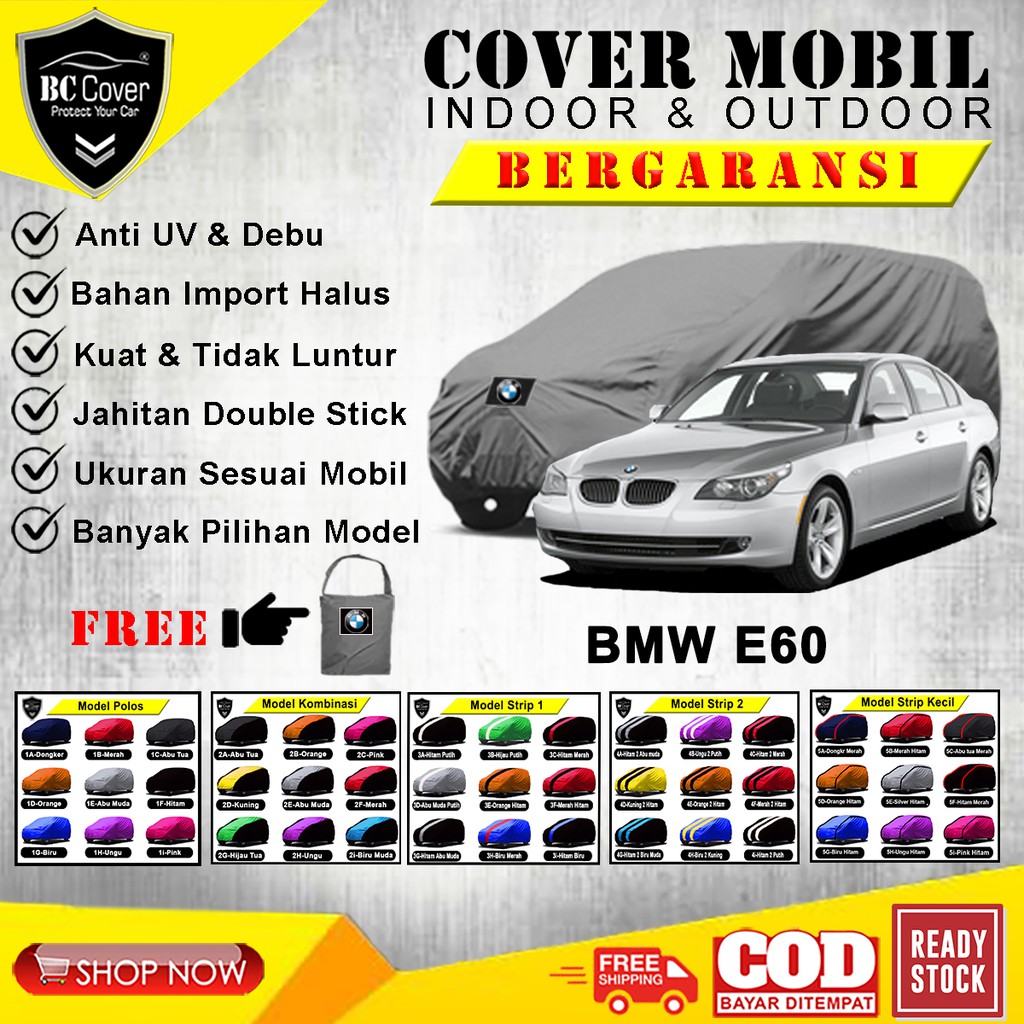 Body Cover Mobil Sedan BMW E60, Sarung Mobil BMW Seri 5 E60, Selimut Tutup Pelindung Outdoor