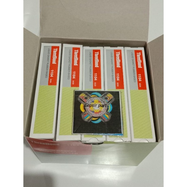 

Lem prepak/Gasket/25gr/1box isi 20 pcs multi fungsi threebon..