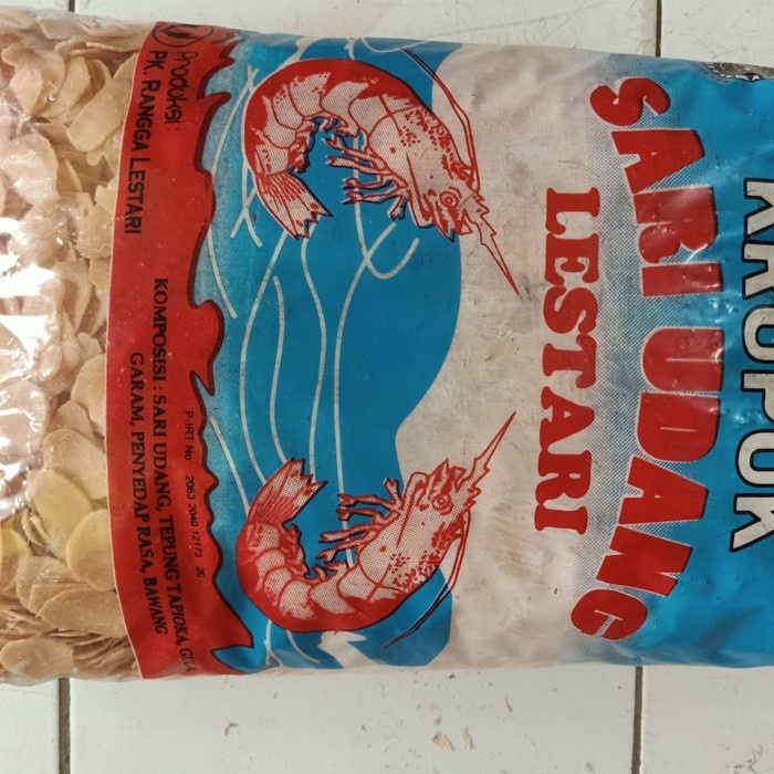 

MURAH Kerupuk Udang Super 1KG Sangat Berasa wanginya Dan ngembang