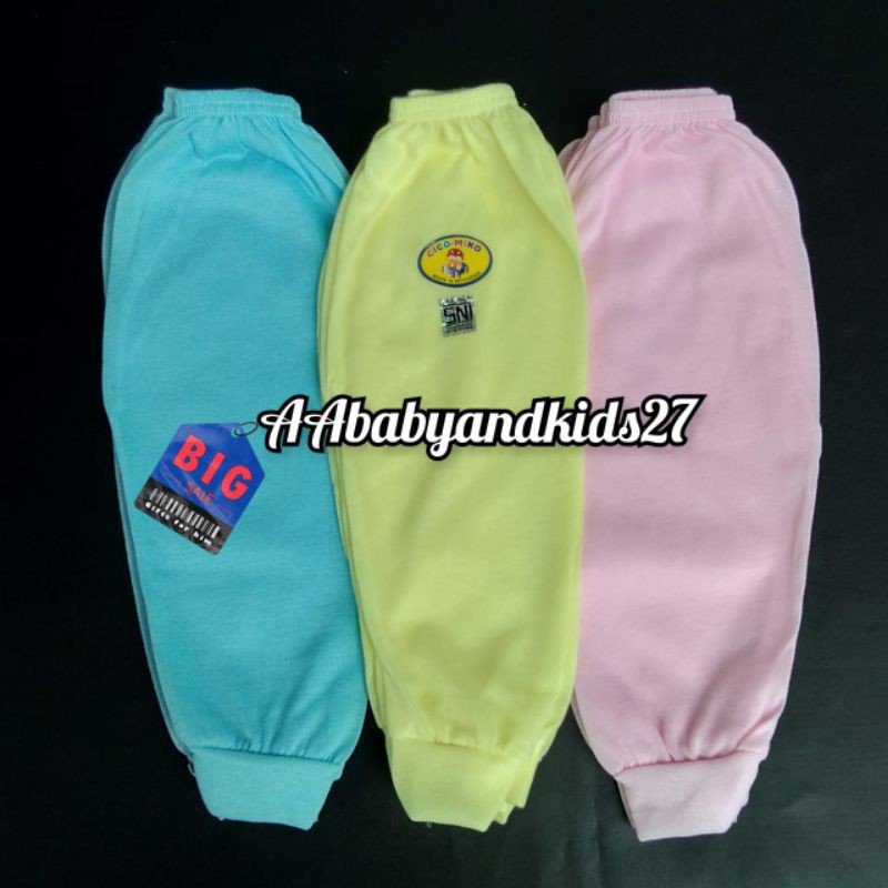 3PC Celana Panjang Bayi Polos Newborn SNI Murah Meriah