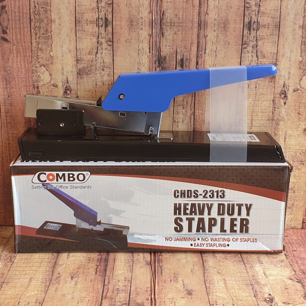 Stapler Jilid Combo CHDS-2313 Heavy Duty - Penjilid - Staples Besar Jilid Samping