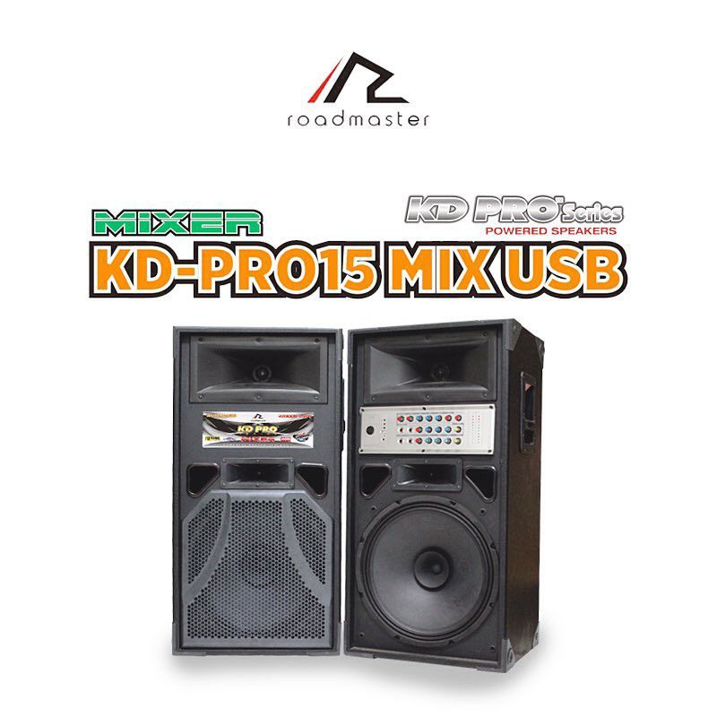 ROADMASTER Speaker Aktif KD PRO 15 MIX BT