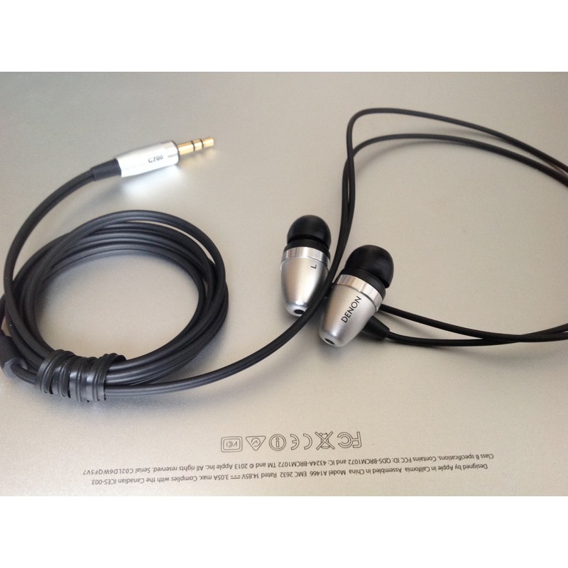 Original Denon AH-C700 2 Juta Sound Quality Earphone Headset(No Box)