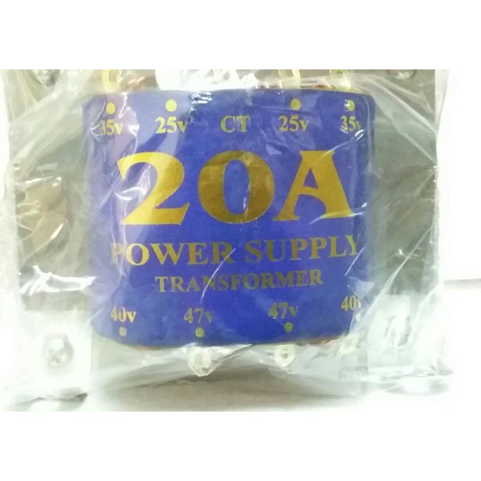 Trafo Proton 20 amper CT 47V