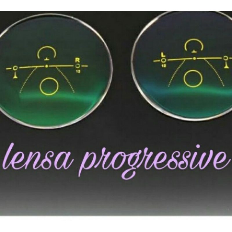 lensa progresif Blu-ray/lensa progresif pothocromic