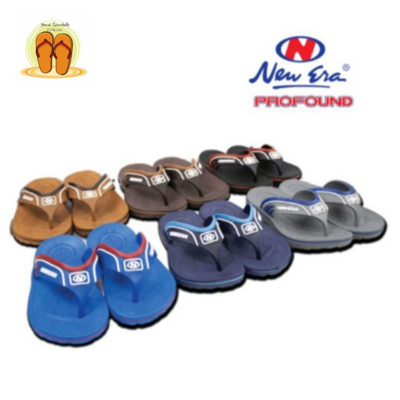 Sandal Jepit New Era Basic Cowok Tanggung/ Sandal jepit New Era 37006 anak cowok size tanggung