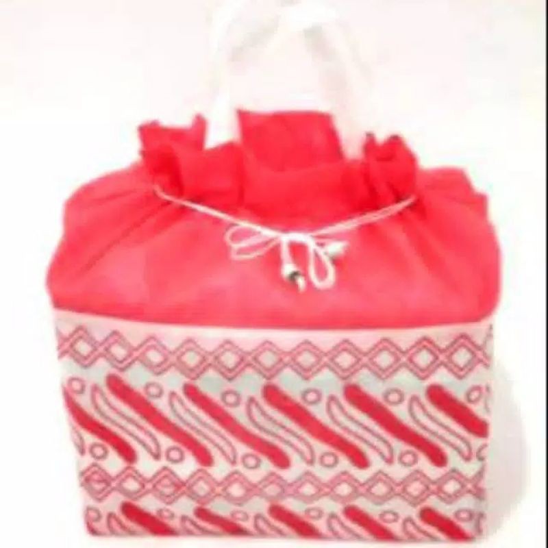 tas hajatan serut ukuran 22 x 22