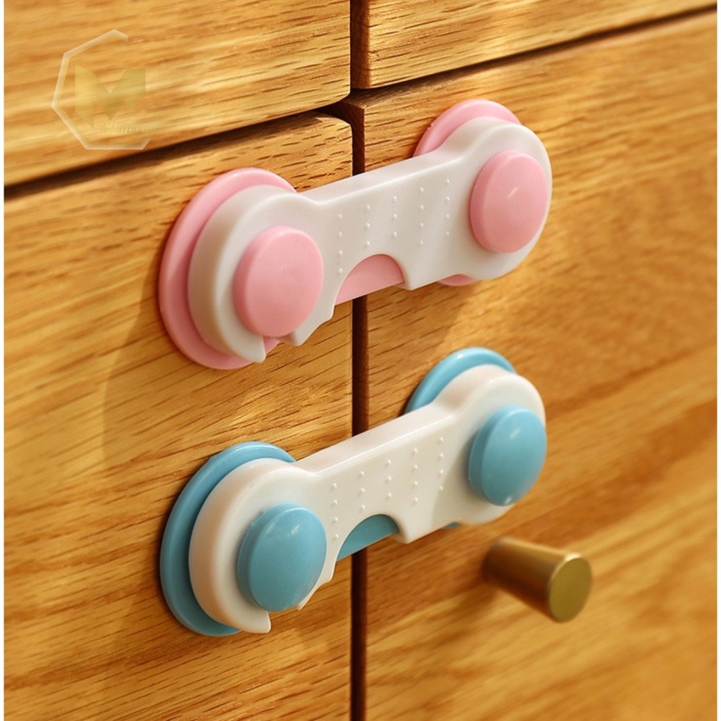 RT29 cantolan pengait Kunci Pengaman Laci Lemari Pintu safety lock import serbaguna MA2359