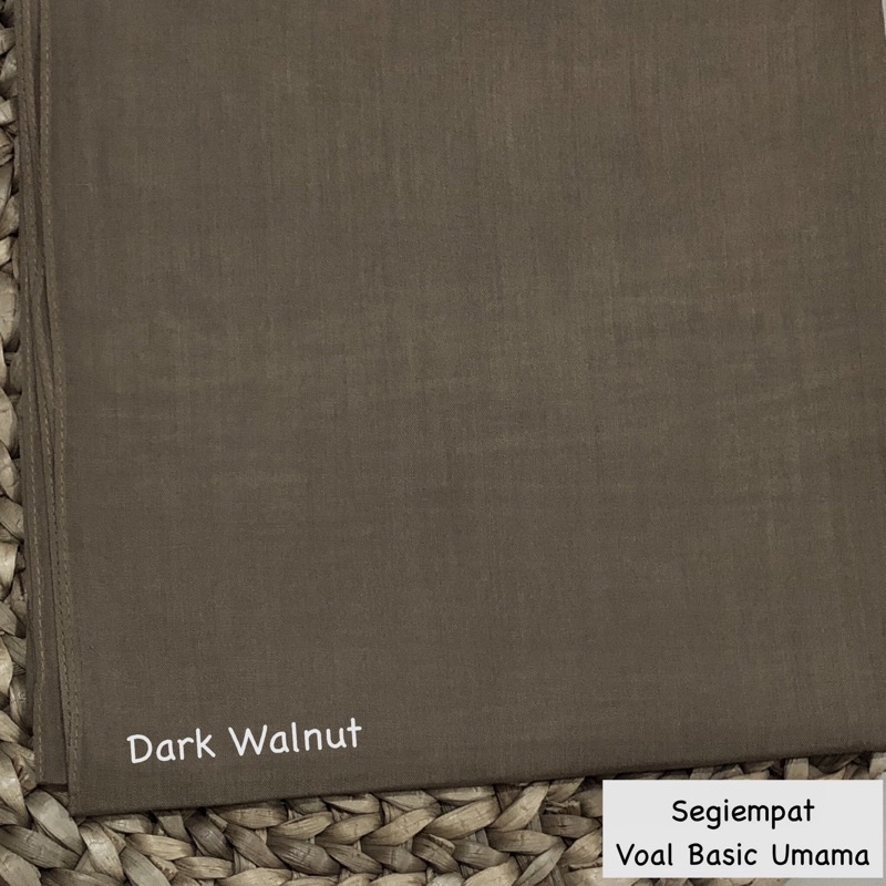 Hijab Basic Voal Umama Part 1-Dark Walnut