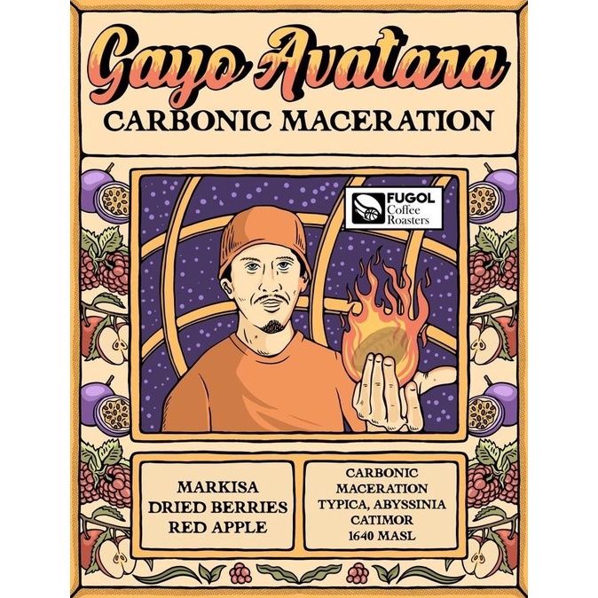 

Biji Kopi Gayo Avatara Carbonic Maceration (1 KG) Single Origin