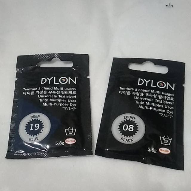 DYLON PEWARNA TEKSTIL - PEWARNA PAKAIAN - PEWARNA KANCING