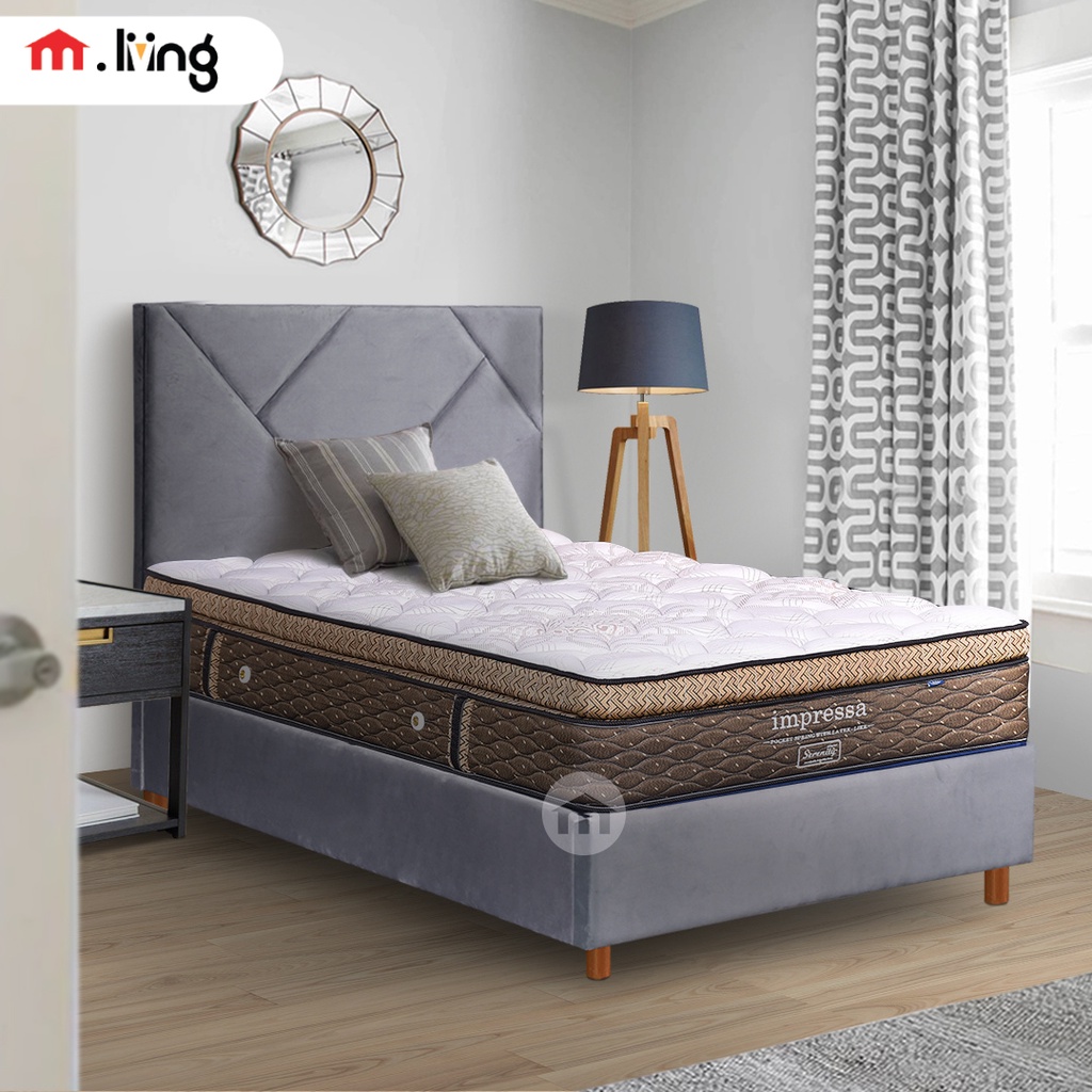 Divan Prism dan Matras Latex Impressa  Ukuran 120x200 Ipressa Matras Latex