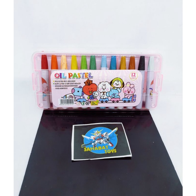 

CRAYON karakter BTS/ CRAYON 12warna murah