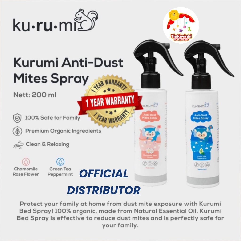 KURUMI Anti Dust Mites Spray 200 ml