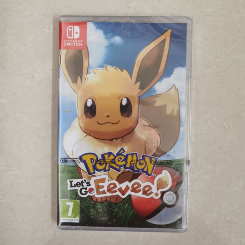 Pokemon Lets Go Eevee Pokemon Switch Let Let's Nintendo Switch Kaset