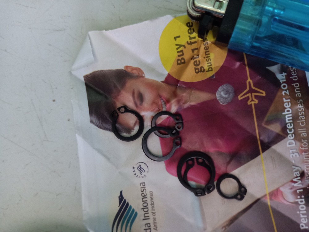 Snapring S8 / Snap Ring S 8 / Spare Part Pompa Air