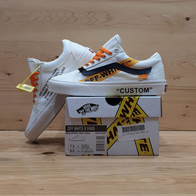 Vans Oldskool X Off White Willy Yellow