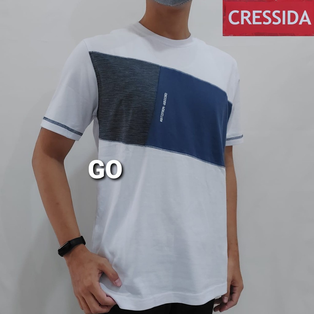 BB CRESSIDA MHRJM.901041 KAOS COWOK Baju Cowok Kaos Cressida