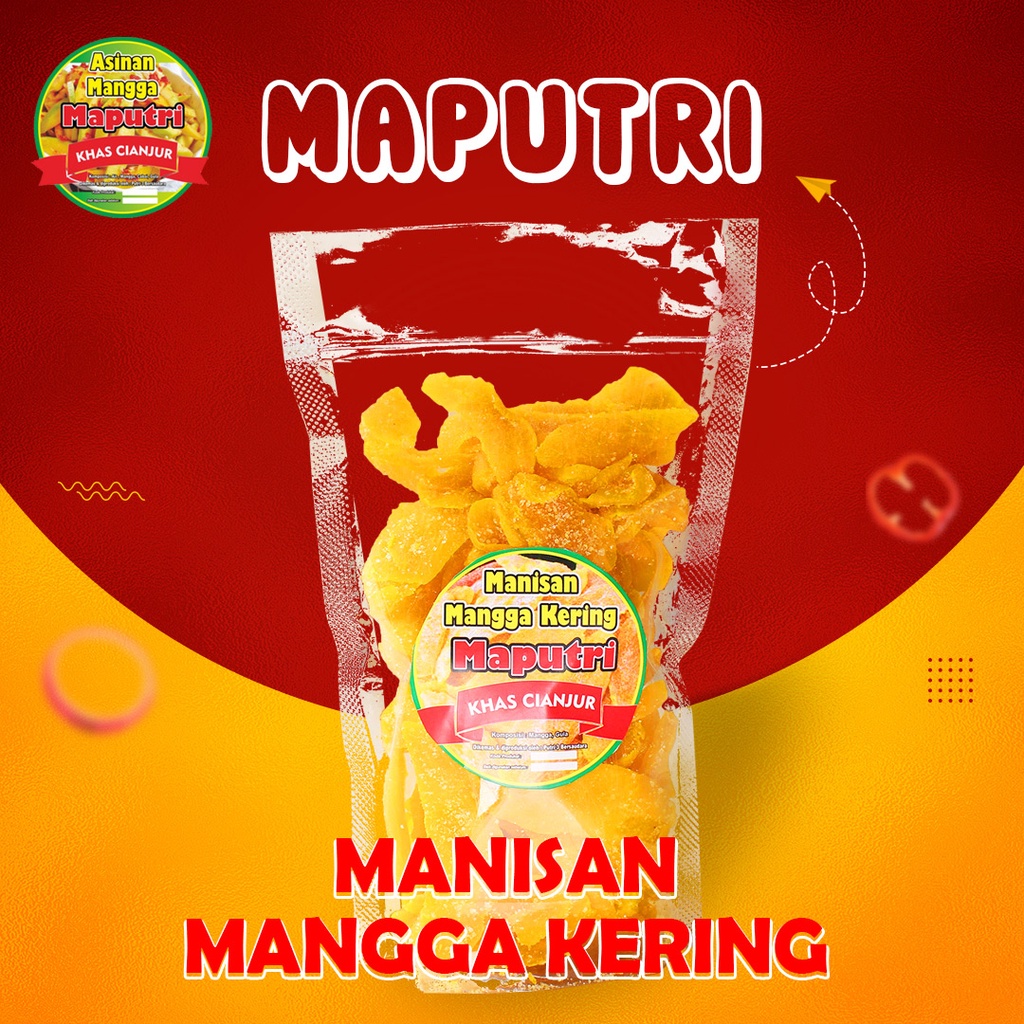 

Manisan Mangga Kering 200 gram