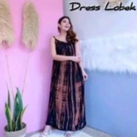 Daster Dress Lobek Panjang Bali-LB - HITAM