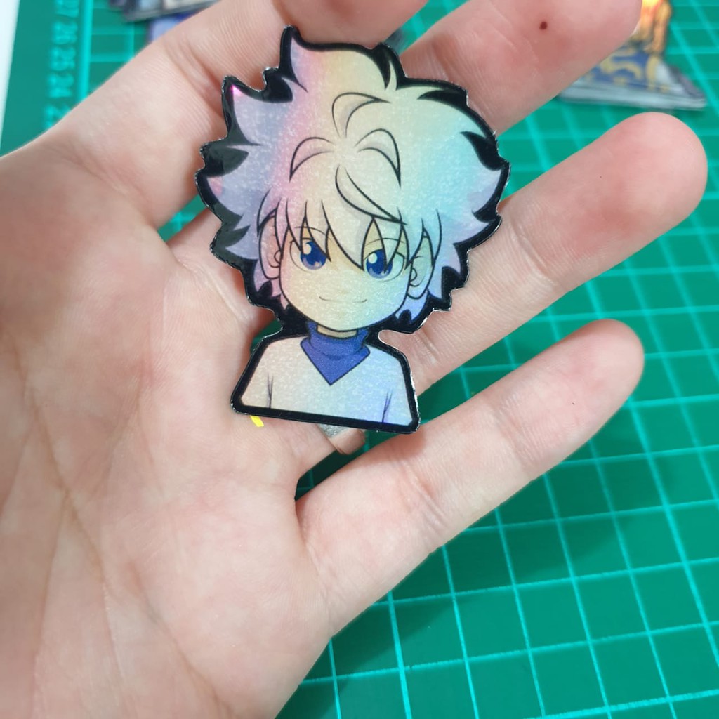 

Sticker Hologram Anime - PSH264- Hunter x Hunter - Kilua Half Body