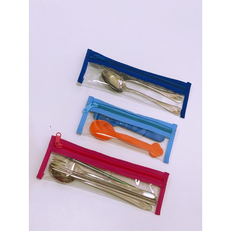 Fawn’G Handmade - Clear Utensil POUCH / POUCH Sendok / POUCH Sedotan