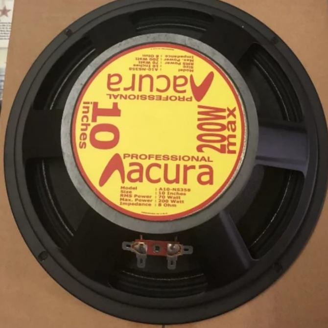 Promo speaker 10inch fullrange Acura 200watt / Speaker Acura 10 inch