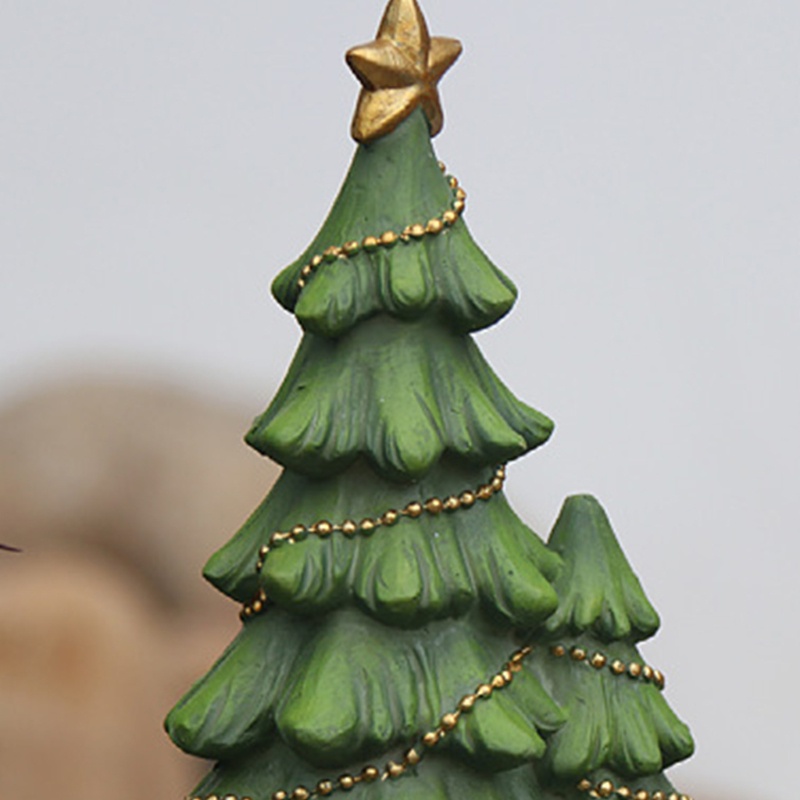Ornamen Patung Pohon Natal LED Tenaga Surya Tahan Air Untuk Outdoor