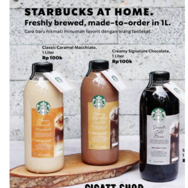 Starbucks Indonesia On X Starbucks Kemasan Liter Tersedia, 54 OFF