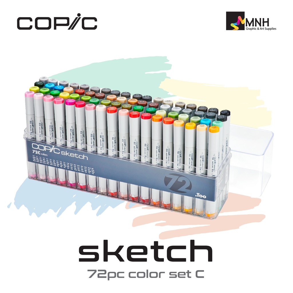 

Spidol Copic Sketch 72 Color Set C
