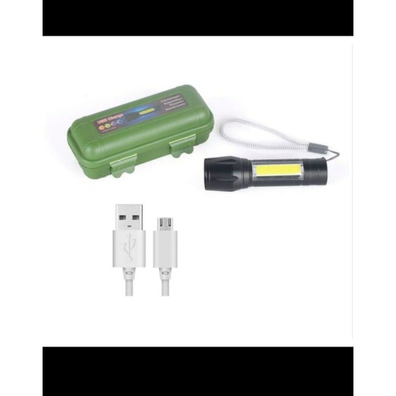 senter SWAT mini LED charger 3 mode