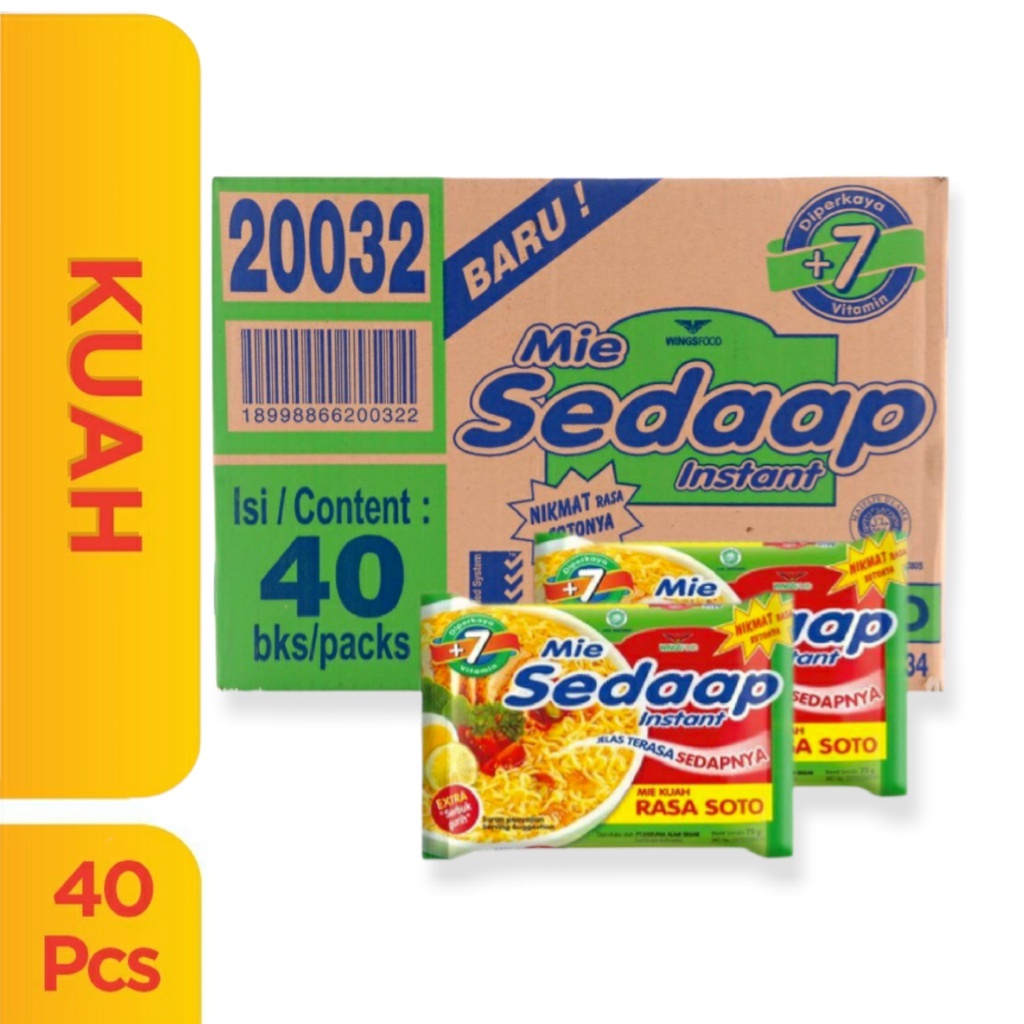 

Mie Sedaap Kuah 1 Dus