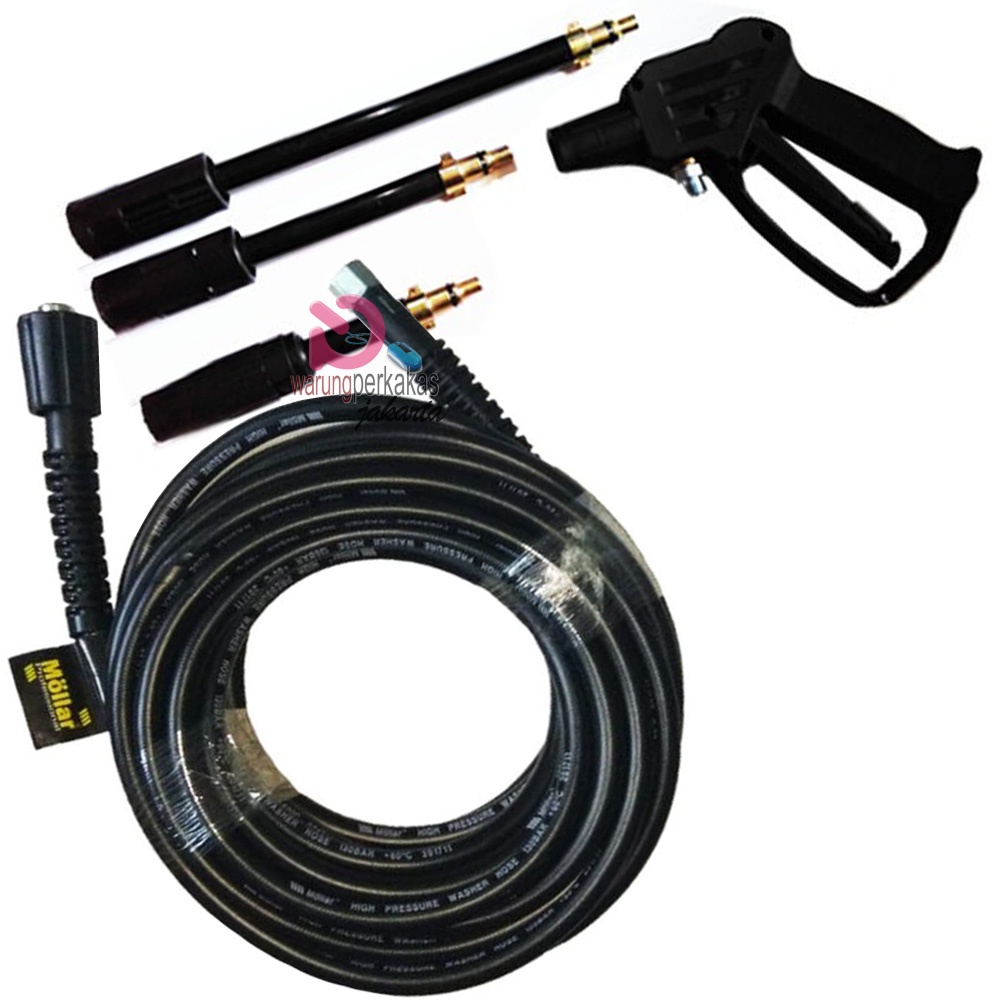 Paket H&L Gun Jet Patah 3 Plus Selang Jet Cleaner 10Meter
