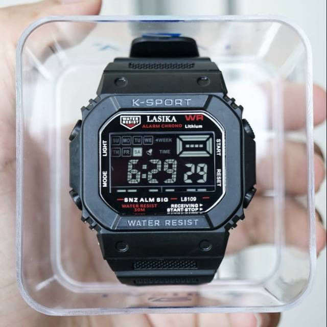 JAM SPORT PRIA PREMIUM LASIKA BISA DI BAWAK BERENANG TERLARIS DAN TERMURAH FREE BOX