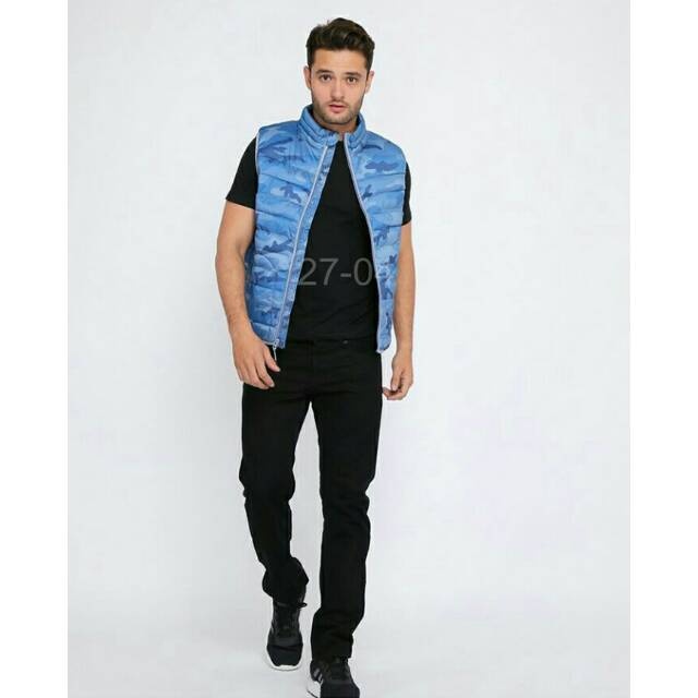 ROMPI CAMO GAP PRIA-VEST BIKERS COWOK-VEST OUTDOOR MUSIM DINGIN-ROMPI MOTOR BRANDED