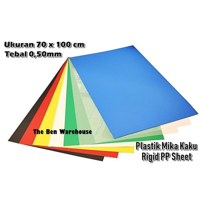 

Jual Plastik Mika Kaku Pp Sampul Buku Agenda 70Cm X 100Cm X 0.5Mm Terlaris