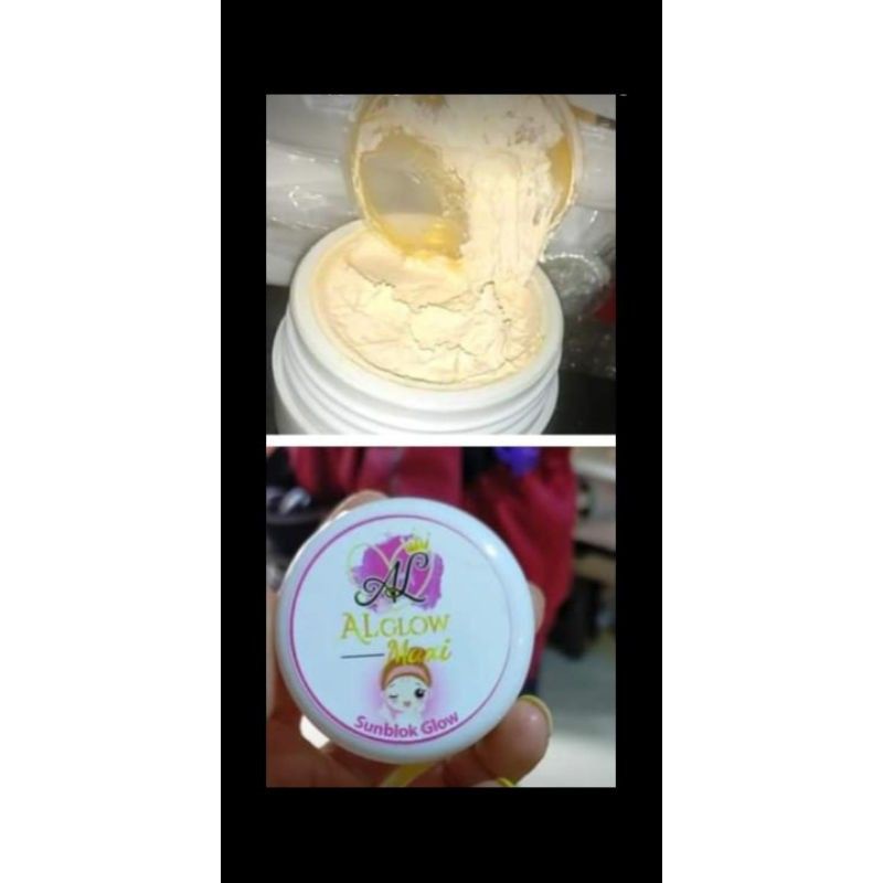 Sanblok ukuran jumbo al maxi glow skincare termurah original