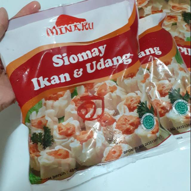 

READY GOSEND MINAKU SIOMAY IKAN UDANG 400GR