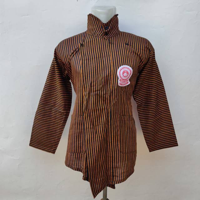 Surjan Lurik Tenun Coklat