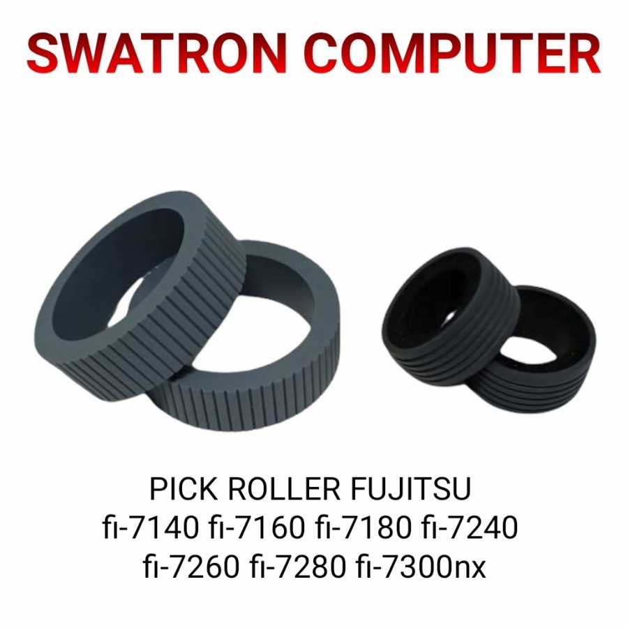 KARET PICKUP PICK UP ROLLER FUJITSU fi7140 fi7160 fi7180 fi7240 fi7260 fi7280 fi7300nx