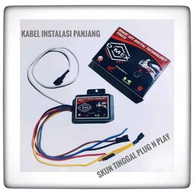 TERMURAH cod D-Mex Dmex Smart Key HONDA, GRATIS ONGKIR.  YAMAHA, SUZUKI, KAWASAKI,