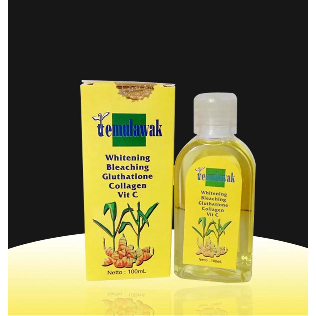 [PERPC] TONER TEMULAWAK WHITENING,BLEACHING,GLUTHATLONE COLLAGEN,VIT C 100 ML