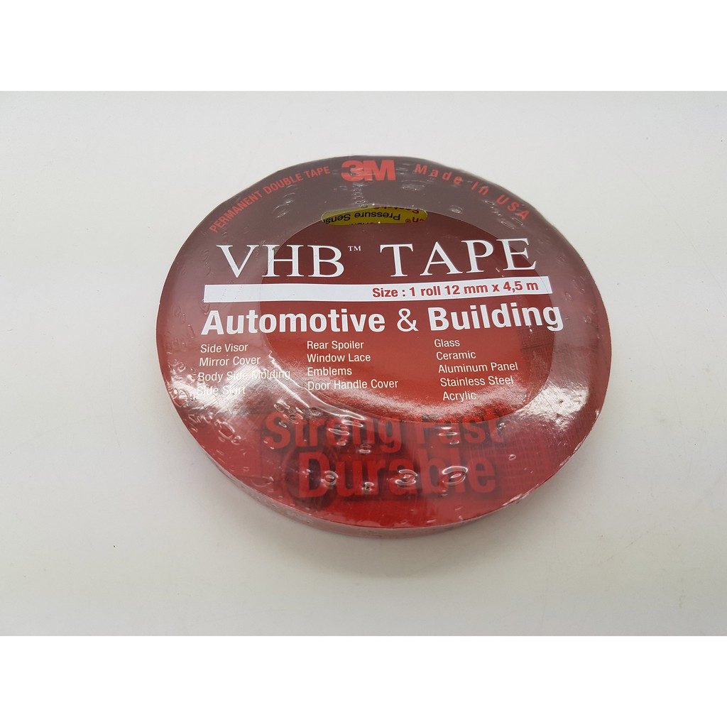 Double Tape 3M VHB 12mm x 4,5m Automotive &amp; Bonding
