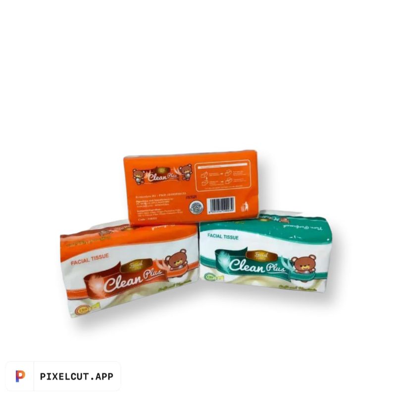 tissue clean plus 180 sheet
