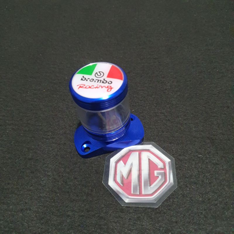 

Tutup Stempel Kaca Transparan Honda Biru