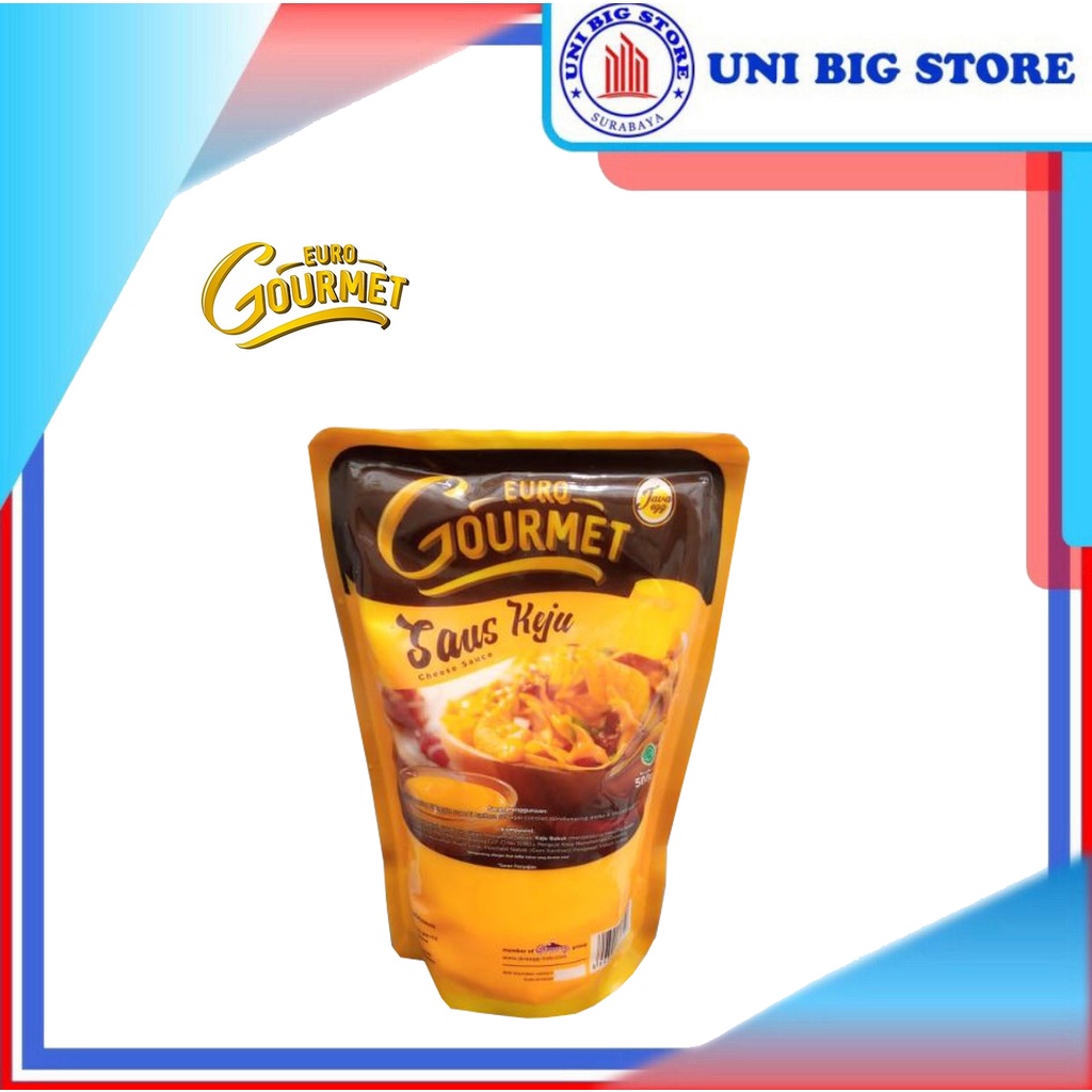 

Euro Gourmet Saus Saos Keju Cheese Sauce 500 gr